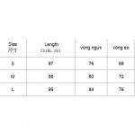 Đầm Yếm Dáng Dài 21Inch Hở Lưng Quyến Rũ 