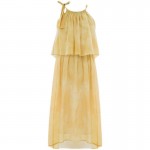 Đầm Hai Dây Dáng Dài Phong Cách Pháp