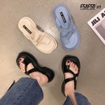 Dép Sandal Hở Ngón Đế Dày Chống Trượt 