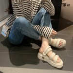 Dép Sandal Đế Dày Hai Cách Mang Thời Trang Mùa Hè