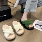 Dép Quai Chéo Đế Dày