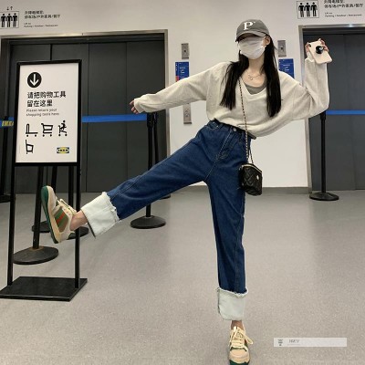 Quần Jeans lưng cao 