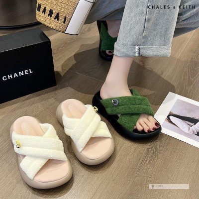 Dép Quai Chéo Đế Dày