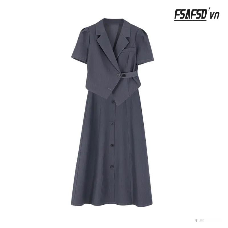 Set Áo Kiểu Và Chân Váy 